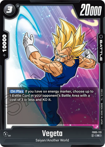 FB05-113 - Vegeta - Rare