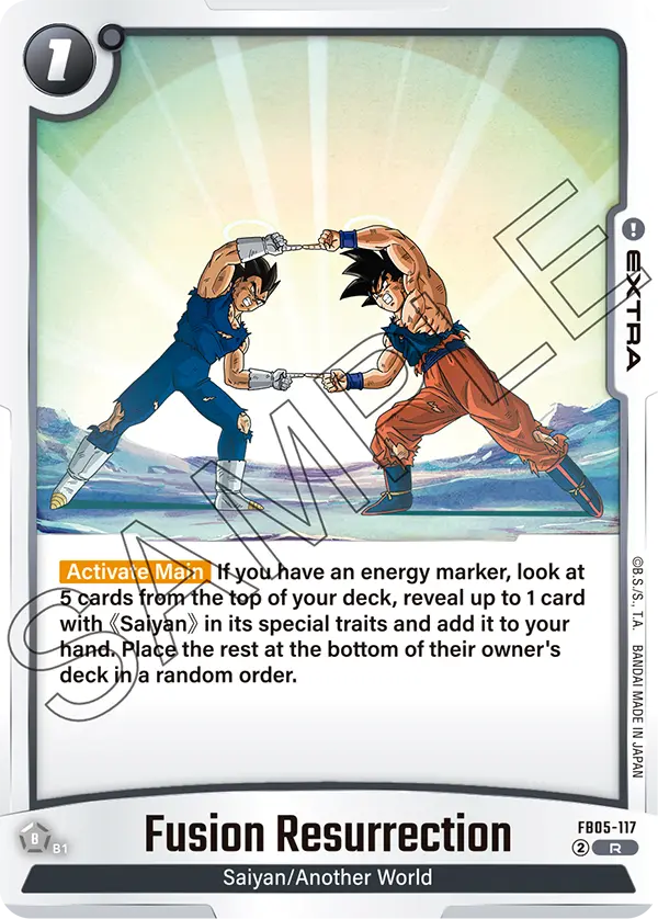 FB05-117 - Fusion Resurrection - Rare – Collectors Company