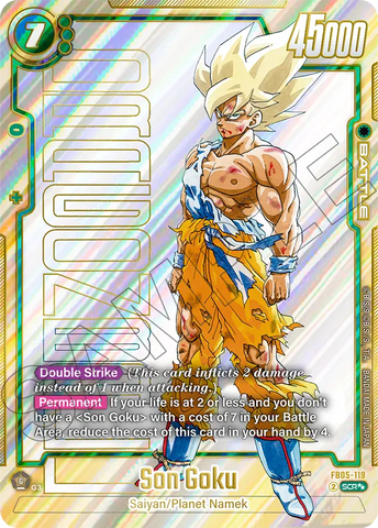 FB05-119 - Son Goku - Secret Rare SUPER ALT ART (Reprint)