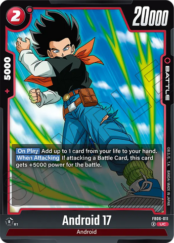 FB06-011 - Android 17 - Uncommon