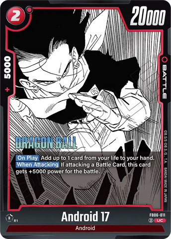 FB06-011 - Android 17 - Uncommon (Reprint)