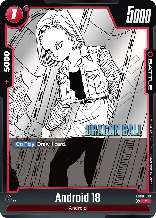 FB06-013 - Android 18 - Common (Reprint) – Collectors Company
