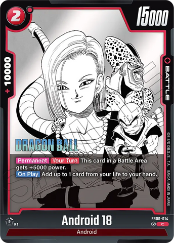 FB06-014 - Android 18 - Common (Reprint)