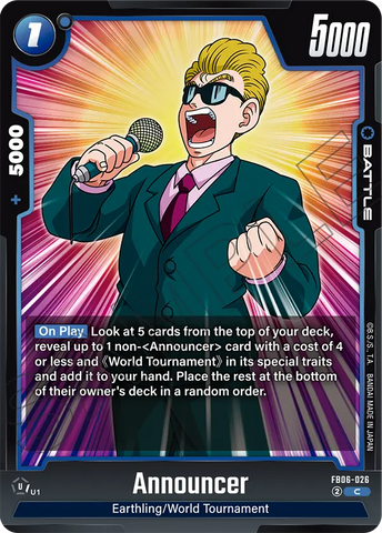 FB06-026 - Announcer - Common