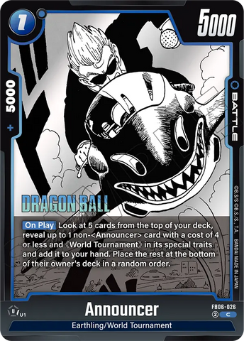 FB06-026 - Announcer - Common (Reprint)