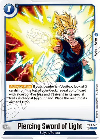 FB06-042 - Piercing Sword of Light - Common