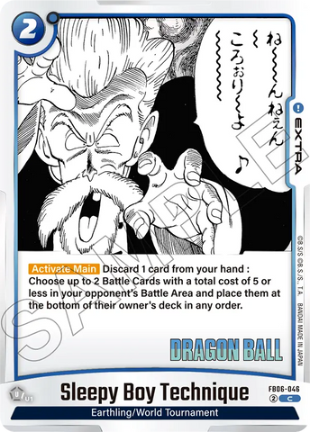 FB06-046 - Sleepy Boy Technique - Common (Reprint)