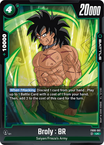 FB06-061 - Broly : BR - Uncommon