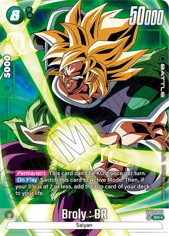 FB06-063 - Broly : BR - Super Rare ALT ART