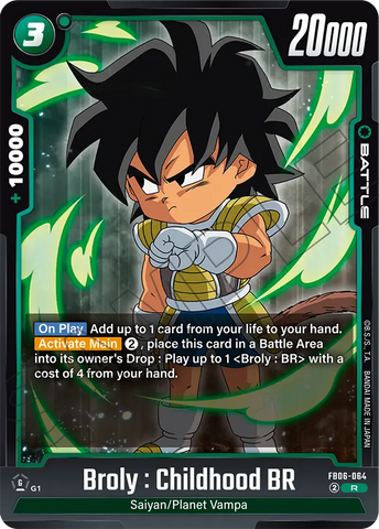 FB06-064 - Broly : Childhood BR - Rare