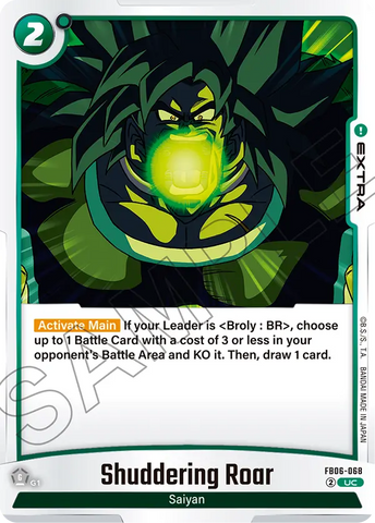 FB06-068 - Shuddering Roar - Uncommon