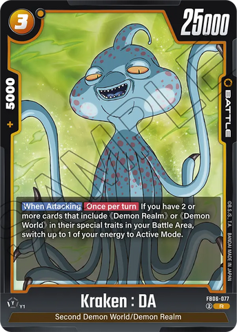 FB06-077 - Kraken : DA - Rare