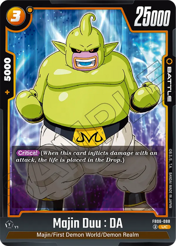 FB06-088 - Majin Duu : DA - Uncommon