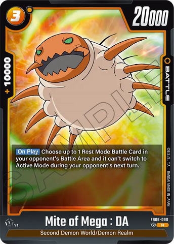 FB06-090 - Mite of Mega : DA - Rare