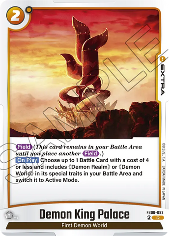 FB06-092 - Demon King Palace - Rare