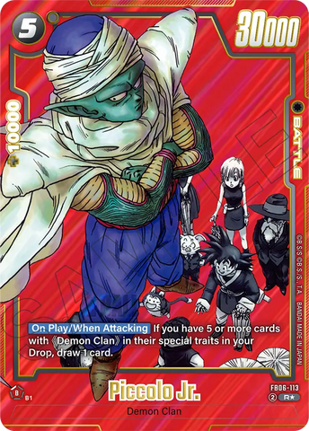 FB06-113 - Piccolo Jr. - Rare ALT ART (Reprint)