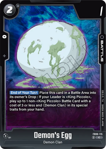 FB06-115 - Demon's Egg - Common
