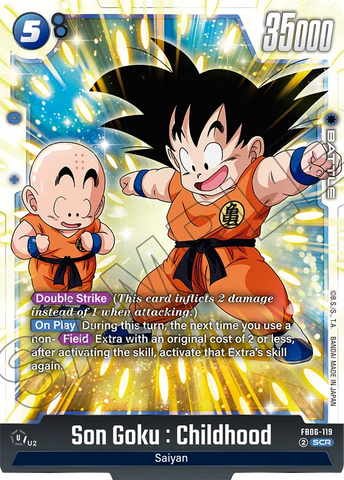 FB06-119 - Son Goku : Childhood - Secret Rare