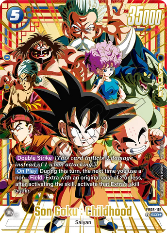 FB06-119 - Son Goku : Childhood - Secret Rare ALT ART