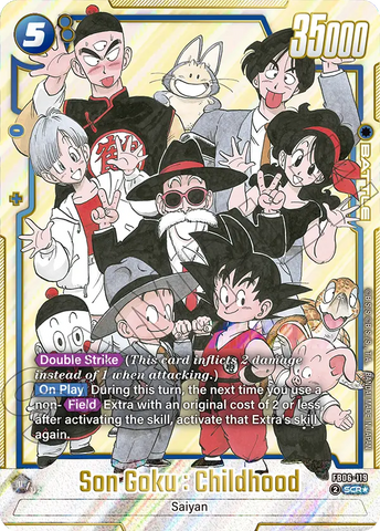FB06-119 - Son Goku : Childhood - Secret Rare ALT ART (Reprint)