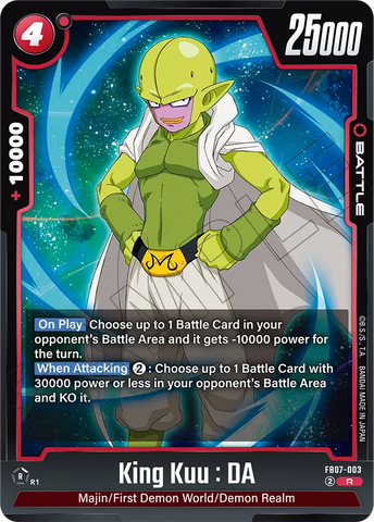 FB07-003 - King Kuu : DA - Rare