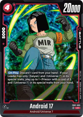 FB07-005 - Android 17 - Uncommon
