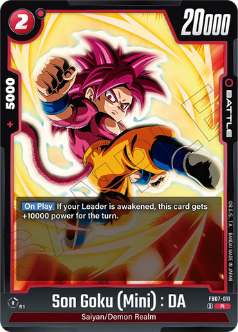 FB07-011 - Son Goku (Mini) : DA - Rare