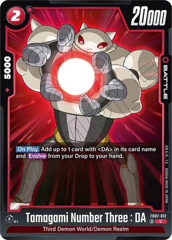 FB07-012 - Tamagami Number Three : DA - Common