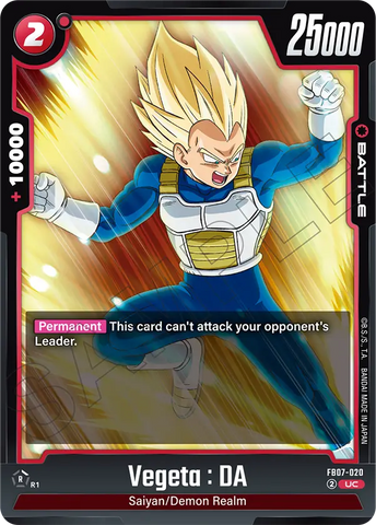 FB07-020 - Vegeta : DA - Uncommon
