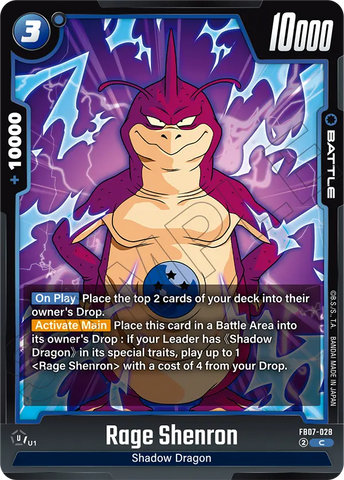 FB07-028 - Rage Shenron - Common