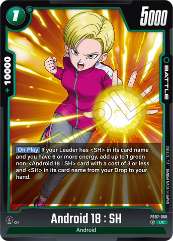 FB07-055 - Android 18 : SH - Uncommon