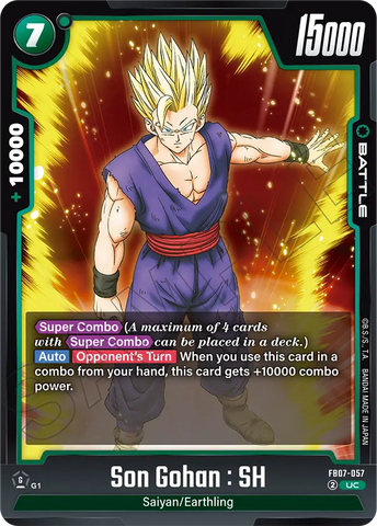 FB07-057 - Son Gohan : SH - Uncommon