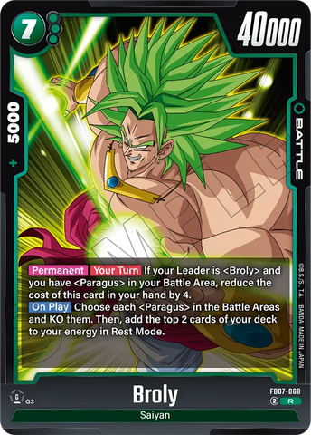 FB07-068 - Broly - Rare