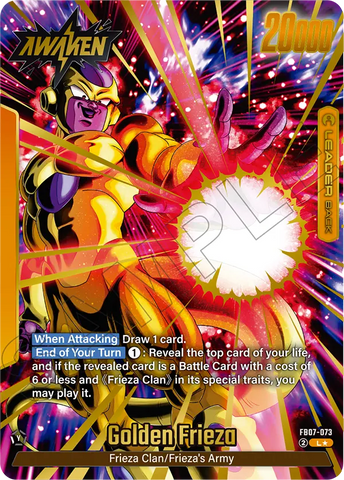 FB07-073 - Golden Frieza - Leader ALT ART
