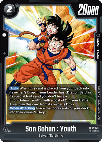 FB07-106 - Son Gohan : Youth - Rare