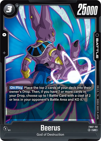 FB07-112 - Beerus - Uncommon