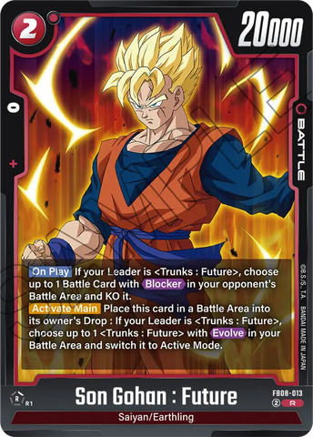FB08-013 - Son Gohan : Future - Rare