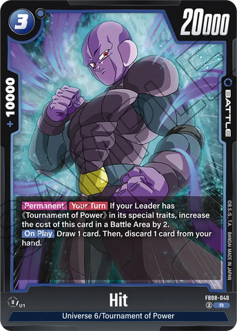 FB08-040 - Hit - Rare