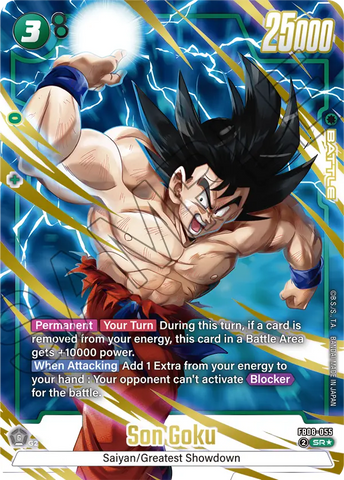 FB08-055 - Son Goku - Super Rare ALT ART