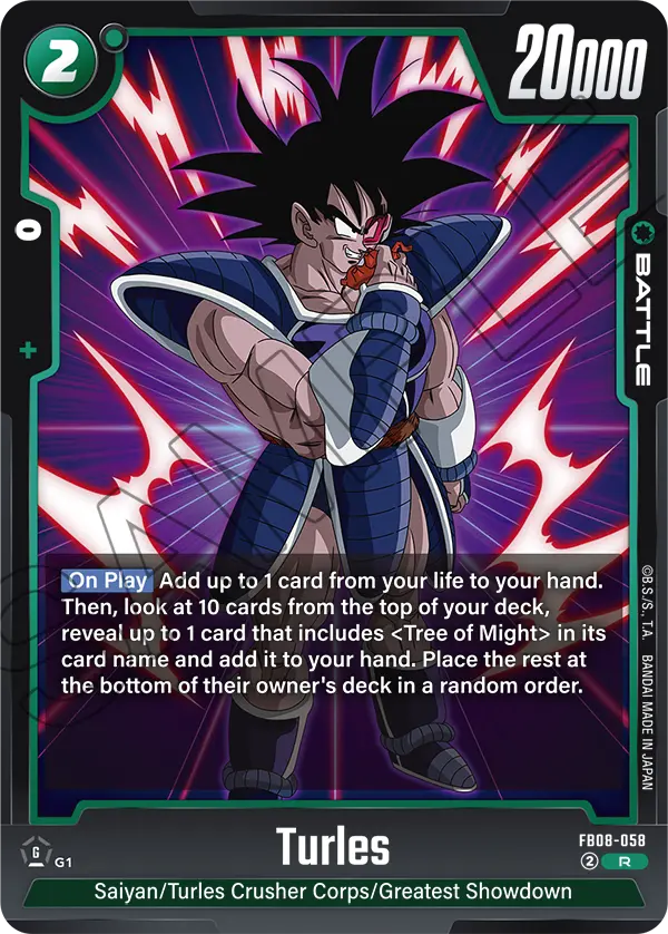 FB08-058 - Turles - Rare – Collectors Company