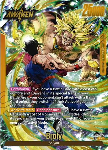 FB08-073 - Broly - Leader ALT ART