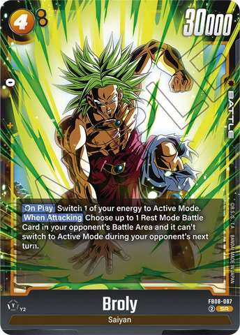 FB08-087 - Broly - Super Rare
