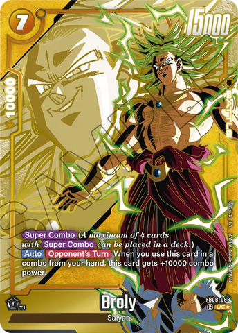FB08-088 - Broly - Uncommon ALT ART