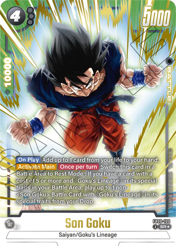 FB08-100 - Son Goku - Super Rare ALT ART