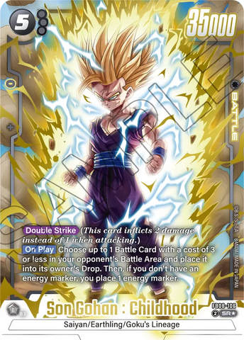 FB08-106 - Son Gohan : Childhood - Super Rare ALT ART
