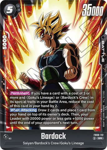 FB08-112 - Bardock - Super Rare