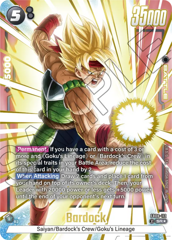 FB08-112 - Bardock - Super Rare ALT ART