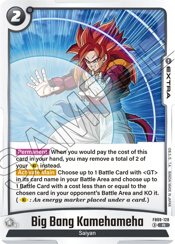 FB09-120 - Big Bang Kamehameha - Rare – Collectors Company
