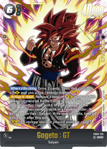 FB09-123 - Gogeta : GT - Secret Rare – Collectors Company