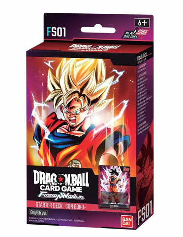 DBS Fusion World - FS01 Goku Starter Deck - Sealed ENGLISH